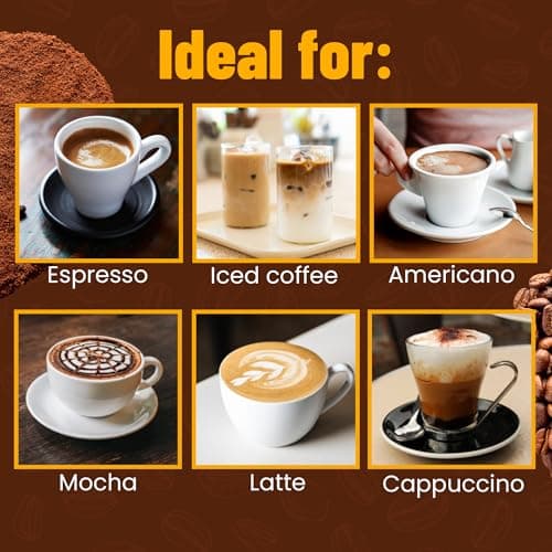 GIANNA Espresso Machine with Grinder, 20 Bar Professional Espresso Maker with Removable Water Tank, Milk Frother for Latte & Cappuccino, Ideal for Home & Office 7