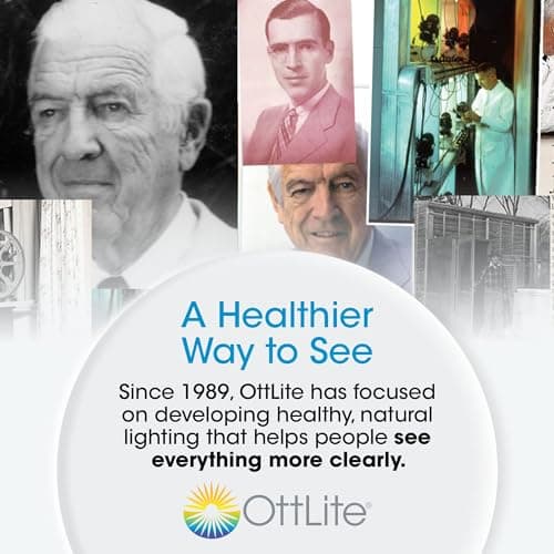 OttLite LED Soft Touch Desk Lamp - 3 Brightness Settings with Energy Efficient Natural Daylight LEDs - Adjustable Flexible Neck & Touch Controls for Tabletops, Home Office, Computer Desk, & Dorms 6