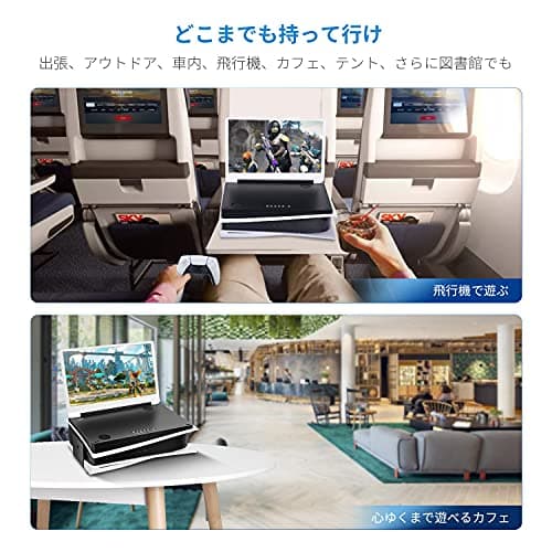 G-STORY 15.6" Inch IPS 4k 60Hz Portable Monitor Gaming Display Integrated with P5(not Included) 3840×2160 with 2 HDMI Ports,FreeSync,Built-in 2 of Multimedia Stereo Speaker,UL 7