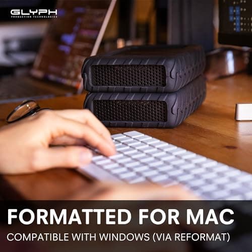 Glyph BlackBox Pro External Hard Drive 7200 RPM, USB-C (3.1,Gen2) (8TB) 5