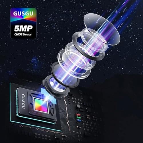 GUSGU G940 QHD 2K Webcam with Microphone and Privacy Protection, USB Plug&Play Computer Camera, Web Camera for Desktop/PC/Laptop/Mac, Streaming Camera for Video Conferencing 7