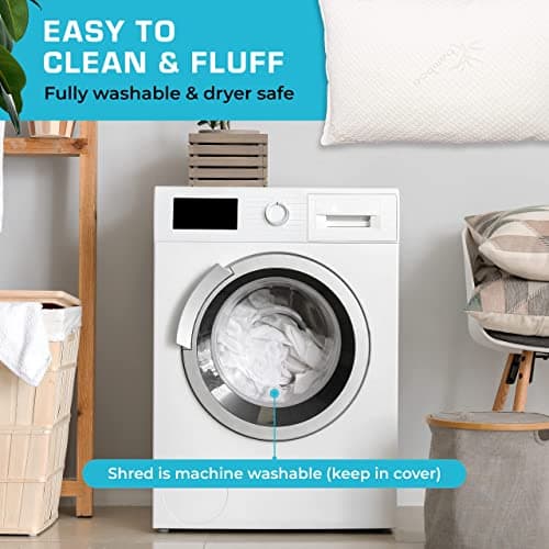 Xtreme Comforts Pillows for Sleeping - Adjustable King Memory Foam Pillow for Side, Back & Stomach Sleepers w/Removable Cooling Zipper Cover - Made in The USA 7