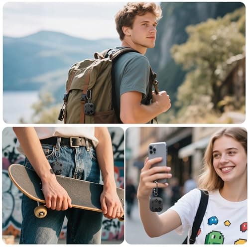 Getino Game Case for AirPods 4 2024 Cover with Cleaner Kit, Keychain, Compatible with Apple Airpods 4 Case Covers, Cute Funny Shock-Proof Protective Silicone AirPod 4 Cases for Men Boy-Black 9