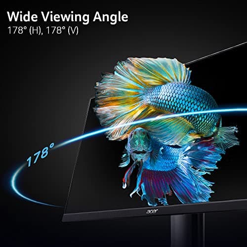 acer KB272 EBI 27" IPS Full HD (1920 x 1080) Zero-Frame Gaming Office Monitor | AMD FreeSync Technology | Up to 100Hz Refresh | 1ms (VRB) | Low Blue Light | Tilt | HDMI & VGA Ports,Black 6