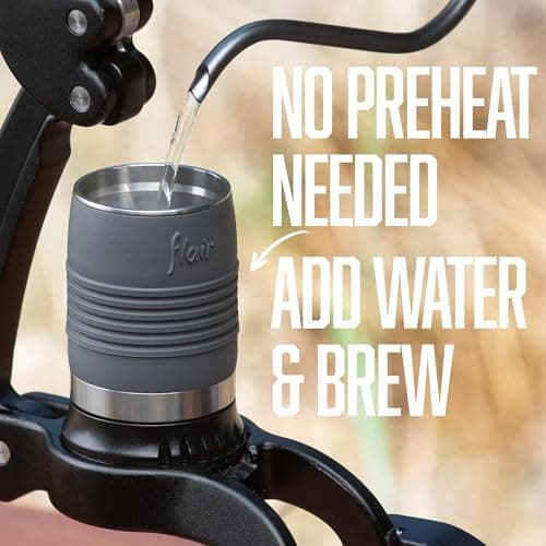 Flair GO: Portable, Collapsible Lever Espresso Machine for 9BAR Espresso Anywhere (Grounds Model) 8