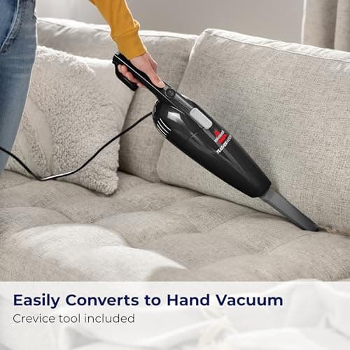 Bissell Featherweight Stick Lightweight Bagless Vacuum with Crevice Tool, 2033M, Black 6