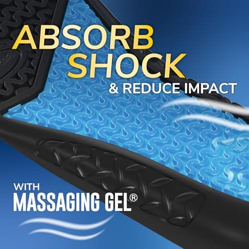 Dr. Scholl's Work All-Day Superior Comfort Insoles (with) Massaging Gel, Men, 1 Pair, Trim to Fit 5