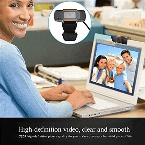 HiTechFix 720P HD USB Web Camera Webcam Video Recording with Microphone for PC Laptop Desktop 6