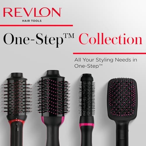 REVLON One-Step Hair Dryer and Styler, All-in-One Hair Brush Straightener for Salon-Quality Smooth & Straight Styles, Black 8