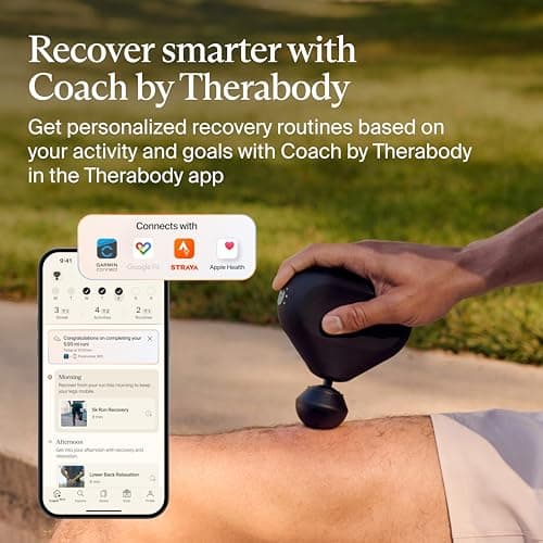 TheraGun Mini (3rd Generation) by Therabody – Ultra-Portable Massage Gun and Travel Essential for Fast, Effective Pain and Tension Relief Anywhere (Black) 7