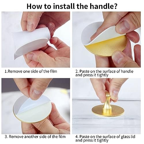 BTWD Glass Butter Dish with Lid for Countertop and Refrigerator, Extra Large Butter Keeper Container Storage with Handle for Fridge, Butter Holder for Counter, Butter Tray Clear Covered Butter Dishes 6