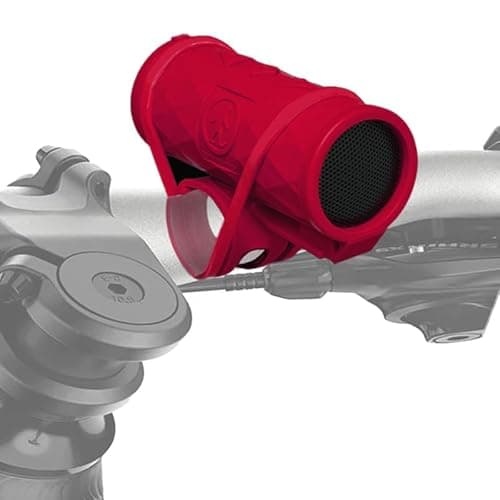 Outdoor Tech - Buckshot 2.0 Bluetooth Speaker, Red - Portable Speaker, Rugged Waterproof Wireless - Perfect for Biking, Boats, Camping, Hiking, Pool, Beach, Golf Cart 2