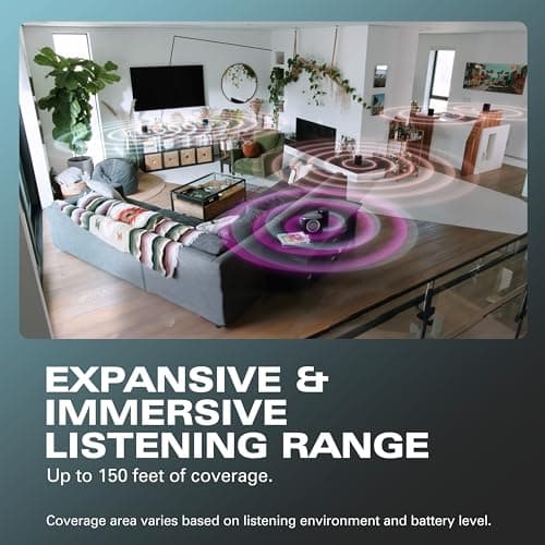 Rocksteady Stadium 2: Two Speakers Bundle - Immersive, connectible, and up to 150 ft of Range. Up to 30 Hours of Battery Life. 7