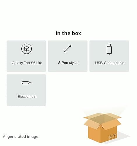 Samsung Galaxy Tab S6 Lite (2024) 10.4" 64GB WiFi Android Student Tablet, S Pen for Note-Taking, Gaming Ready, Long Battery Life, Expandable Storage, US Version, Oxford Gray, Amazon Exclusive 10