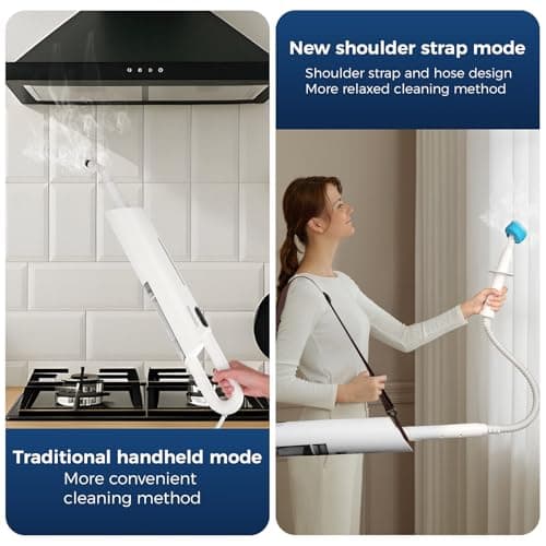 Steam Mop All-in-one for Floor Cleaning, MultiPurpose Steam Cleaner for Home with LED display screen 6