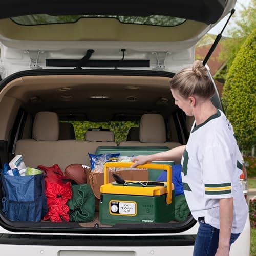 Presto 06019 8-Quart Nomad Traveling Slow Cooker, Locking Lid, Dry Erase Board, Green/Gold 8