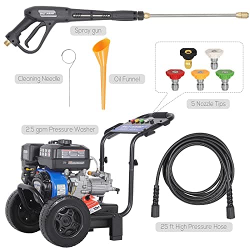 BILT HARD 3500 PSI 2.5 GPM Gas Pressure Washer 6