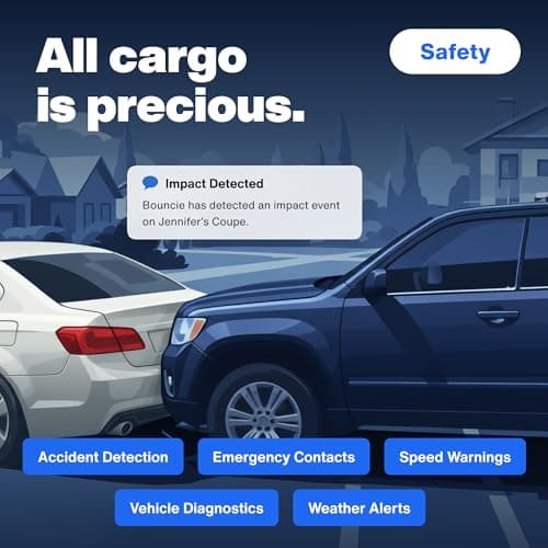 Bouncie GPS Tracker for Vehicles with Real-Time Location, Route History, Speed Monitoring, Geo-Fence & Accident Notifications - for Fleets & Family - Cancel Anytime 6