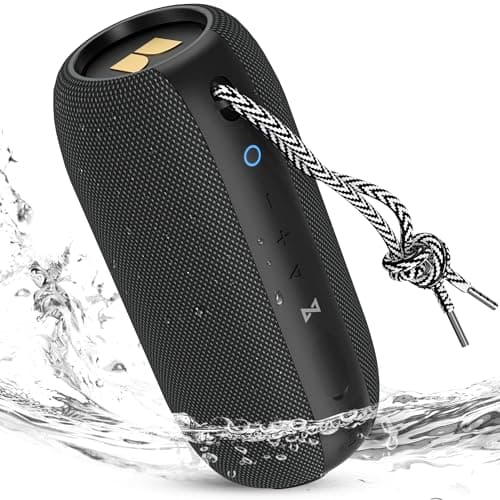 Monster S320 Speaker, Portable Bluetooth Speaker, 40W True Wireless 360° Stereo Sound Effect,IPX7 Waterproof, 32 Hour Playing Time, Suitable for Outdoor