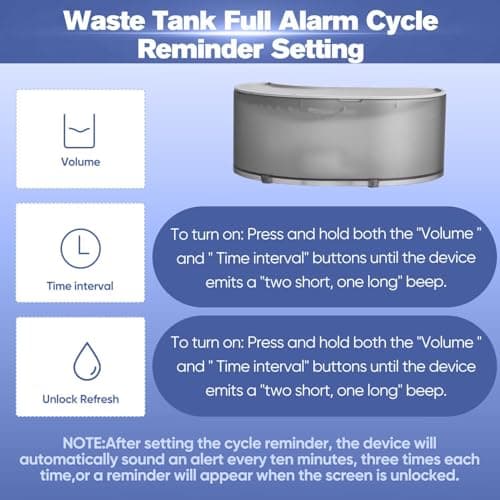 Saker Automatic Cat Water Dispenser: Smart Pet Water Fountain No Filter for Small Dogs - Wireless 3L Rechargeable Smart Cat Fountain - Wastewater Separation 7