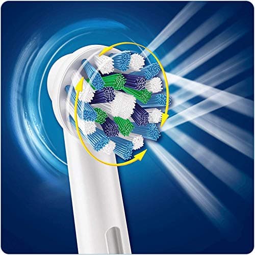 Oral B Cross Action Replacement Electric Toothbrush Heads x4 5