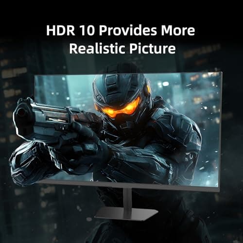 KTC 24 Inch 180Hz Gaming Monitor, 2K QHD Fast IPS PC Gaming Monitor, 1440p 1ms Computer Monitor 144Hz, G-Sync and FreeSync Compatibility, HDR Support, HDMI Displayport, VESA, Q24T09 8