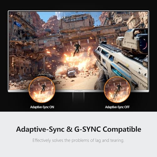 INNOCN 27" OLED 2K QHD 2560 x 1440p 500Hz Gaming Monitor, Gaming Console Ready, VRR, G-SYNC Compatible, HDR 500, 0.03ms, FPS/RTS, HDMI 2.1, DP, Speaker, Pivot Adjustable Stand - GA27M1Q 5