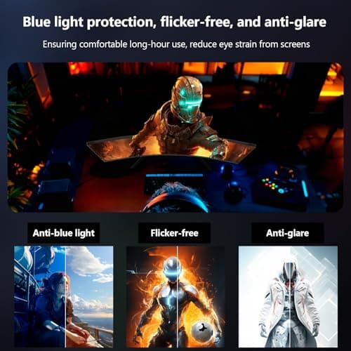 Z-Edge 27 inch Curved Gaming Monitor, FHD 1080P 240Hz 280Hz Curved 1500R Computer Monitor, Fast MPRT 1ms, FreeSync, Low Blue Light, 350nits, 16.7M Colors, 4000:1 Contrast, UG27P 2X DP and 2X HDMI 7