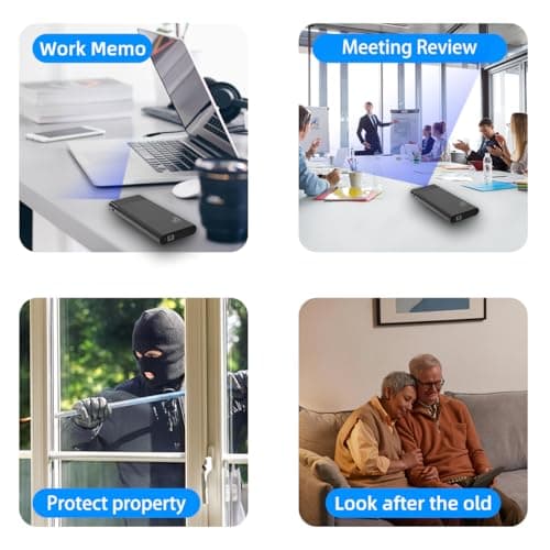 LIZVIE Hidden Camera Power Bank Spy Camera 10000 mAh USB- Small WiFi Hidden Cameras Phone Camera Charger - Mini Wireless Nanny Cam - Full HD 1080P - Indoor Home Security 5