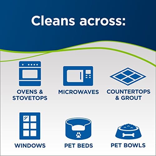 Bissell PowerFresh Lift-Off Pet Steam Mop, Steamer, Tile, Bathroom, Hard Wood Floor Cleaner, 1544A, Orange 6