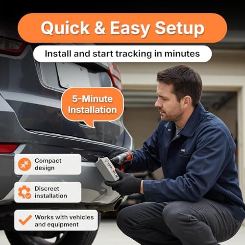 Trak-4 GPS Tracker for Vehicles, Assets, Equipment. Long Battery Life, Waterproof, Global Tracking. Low-Cost Subscription Required. 6