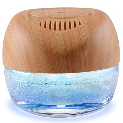 ap airpleasure Water-Based Purifier Air Washer, Air Revitalizer & Freshener, Air Fresher with 7 LED Color Changing Light for Rooms (LightYellow)