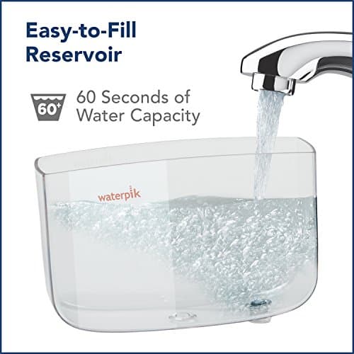 Waterpik Sidekick Portable Water Flosser, Perfect for Travel & Home, ADA Accepted, Black/Copper WF-04 10