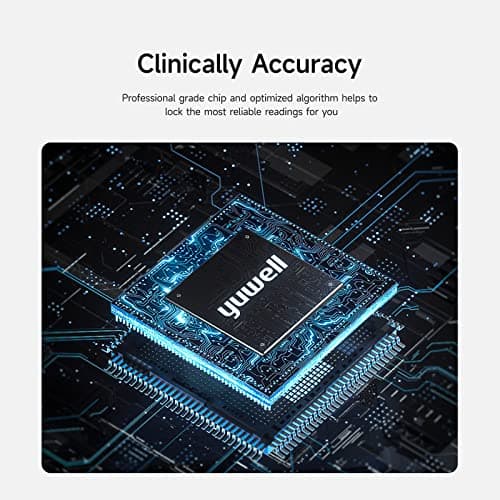 yuwell Blood Pressure Monitor, Large Upper Arm Blood Pressure Cuff, Digital Blood Pressure Machine for Home Use, Large Display, Stores 99 Readings, Voice Broadcasting with Power Adapter and Batteries 9