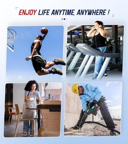 NEUPU 240+lbs Heavy Duty High Arch Support Orthotic Insoles for Plantar Fasciitis Pain Relief - for Men, Women, Work Boots, Shoes 6