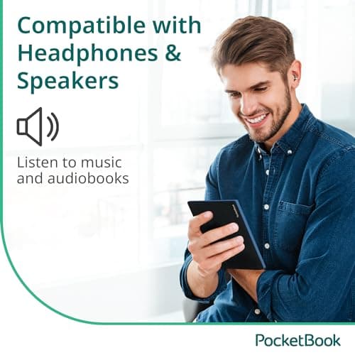 PocketBook Verse Pro E-Reader Waterproof | Eye-Friendly 6'' E-Ink Carta™ HD Touchscreen | Audio-Book & E-Book Reader | Text-to-Speech Function | SMARTlight | 16GB | WiFi & Bluetooth | Red 8