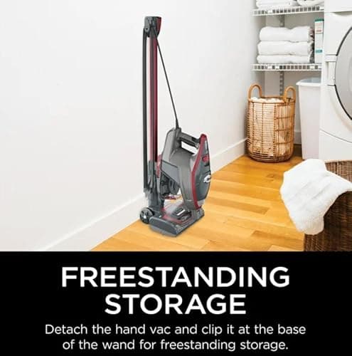 SHARK HV370 Rocket Pro Corded Stick Vacuum, Comet Red (Renewed) 7