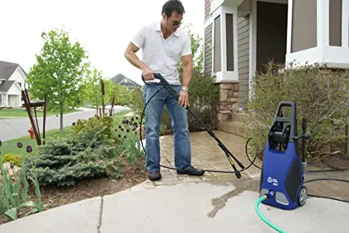 AR Blue Clean AR383 Electric Pressure Washer-1900 PSI, 1.51 GPM, 14 Amps Bayonet Connect Accessories, On Board Storage, Portable Pressure Washer, High Pressure, Car Washer, Siding, Driveways, Patio 7