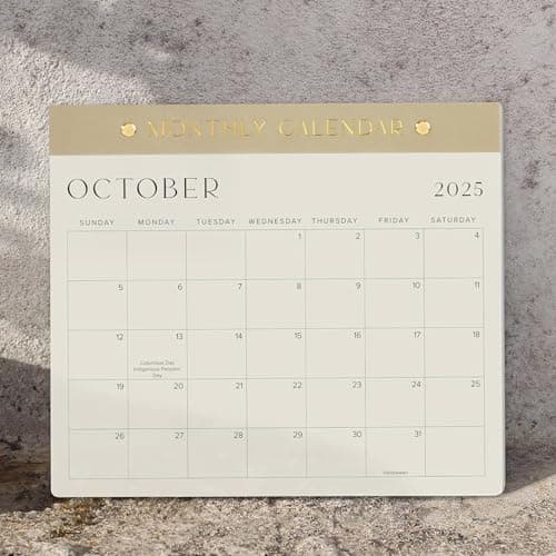 Beautiful 2025-2026 Magnetic Fridge Calendar - Runs From July 2025 Until December 2026 - The Perfect Monthly Refrigerator Calendar for Easy Organizing