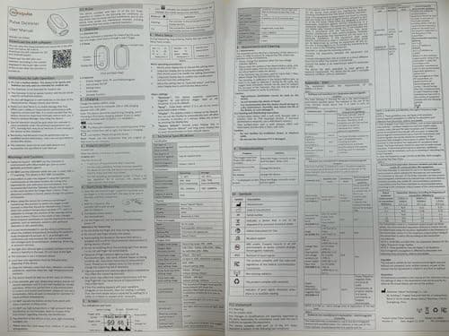 Rechargeable Pulse Oximeter Fingertip - Continuous Blood Oxygen Saturation Monitor, SpO2 and Pulse Rate Tracking, Finger O2 Pulse Oximeter, APP Report Features with Bluetooth, Custom Beep 8