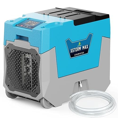 ARGENDON Commercial Dehumidifier,180 Pints Industrial Dehumidifier with Pump & Drain Hose for Whole House, Crawl Space, Warehouse, Up to 2,300 sq ft, Water Damage Restoration, 5-Year Limited Warranty