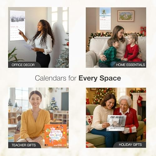 RED EMBER Untamed & Beautiful Pathways 2026 Wall Calendar 12 Month | 12" x 24" Open | Thick & Sturdy Paper | Giftable | Scenic Nature Calendar 2026 6