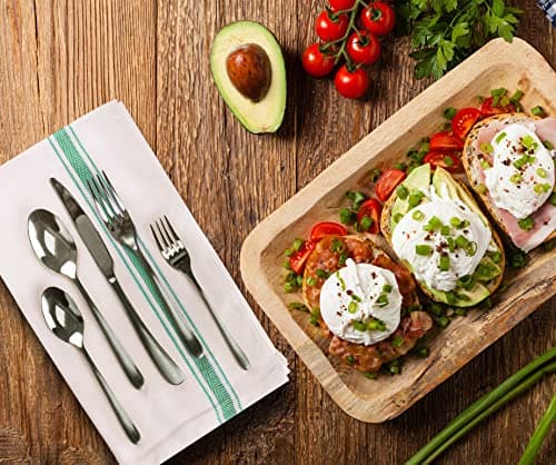 Utopia Towels Green Dish Towels [12 Pack - 15 x 25 Inches] 100% Ring Spun Cotton Highly Absorbent & Reusable Cleaning Bar, Tea, Kitchen and Dishcloths Set - 200 GSM 6