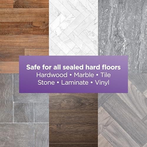 Shark Steam Pocket Mop with 2 Washable Double-sided Pads, Steam Sanitization, Swivel Steering, Lightweight, Steam Cleaner for Sealed Hard Floors, Hardwood, Marble, Tile, Purple, S3501 9