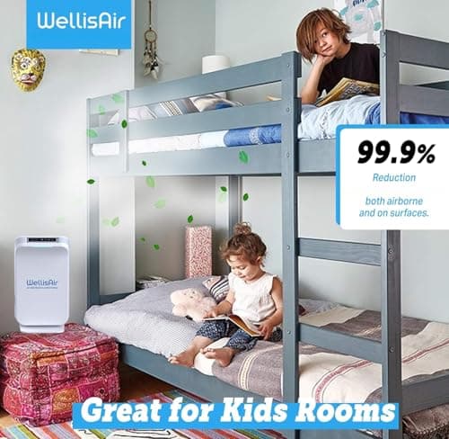 Wellis Air Purifier for Home Bedroom Living Room Filterless WADU-02 7