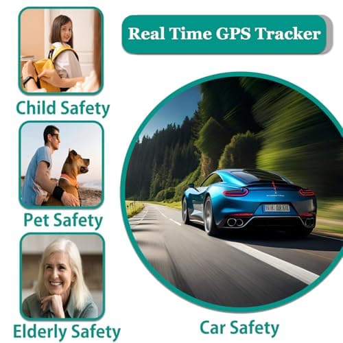 NGXDFL GPS Tracker for Vehicles,Mini Portable Magnetic Car GPS Tracking,Full Global Coverage Location GPS Tracker for Kids,Dogs,No Subscription Required/No Monthly Fee/No SIM Card Required 5