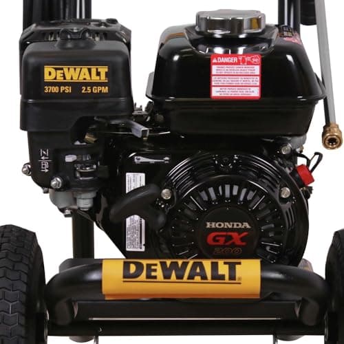 Dewalt 61340 3700 PSI 2.5 GPM Honda GX200 Engine Gas Pressure Washer 7