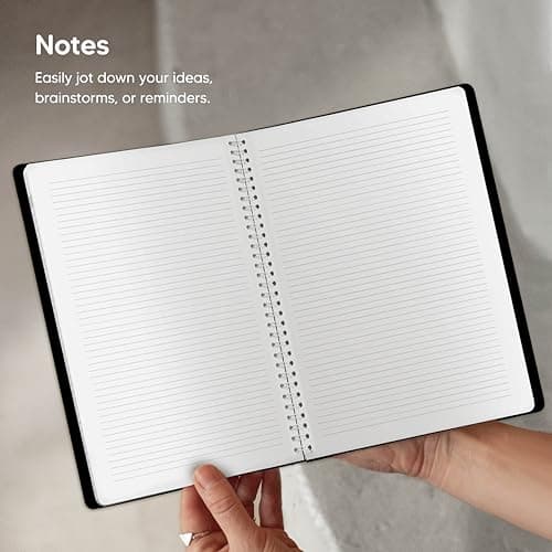 Academic Planner 2024-2025 - Hourly 2024-2025 Planner Weekly and Monthly - Appointment Book with Flexible Cover, Twin-Wire Binding - Simple Design for Productivity, June 2024 - July 2025. 8.5 x 11 5