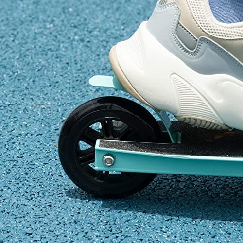 Aosom Stunt Scooter, Pro Scooter, Entry Level Freestyle Scooter w/Lightweight Alloy Deck for 14 Years and Up Teens, Adults, Blue 9