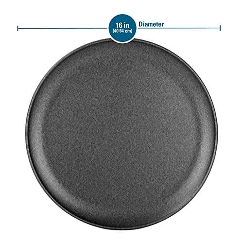 ProBake Nonstick Pizza Baking Pan, 16 Inches, Charcoal 5